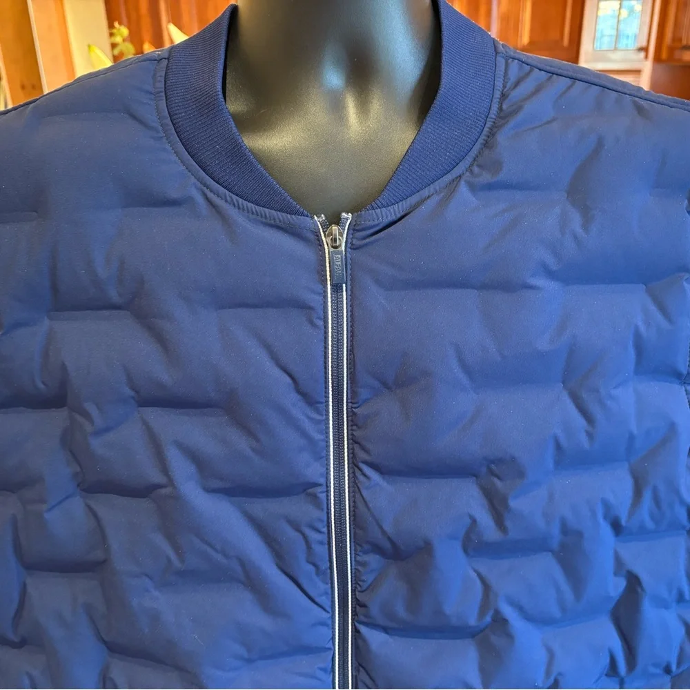 Alfani Men's Deep Blue Quilted‎ Vest